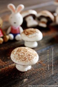 采蘑菇的小姑娘 采姑娘的小蘑菇-----蛋白霜小蘑菇