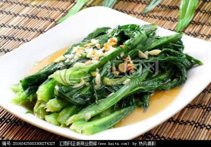 蒜蓉油麦菜饭店做法 蒜蓉油麦菜