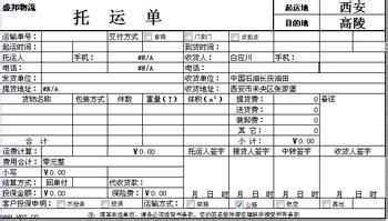 项目简要介绍怎么写 托运单 托运单-简要介绍，托运单-主要内容