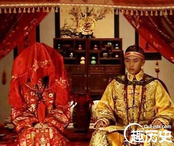 中国古代皇帝洞房有哪些习俗？清朝皇帝婚礼图