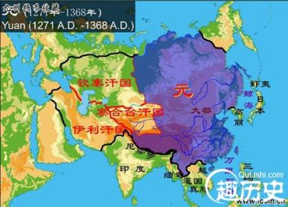蒙古帝国怎么灭亡的 蒙古帝国四大汗国是哪四个？四大汗国怎样灭亡的