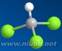 氯甲烷 氯甲烷-理化性质，氯甲烷-分子结构