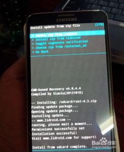 galaxy note3 root Galaxy Note3刷入Recovery及root教程