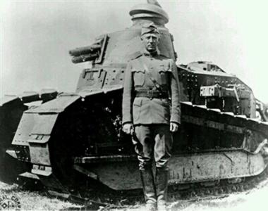 巴顿坦克 巴顿在一战 一战中的经验使他成为美国坦克先驱