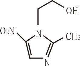 化学分子结构式 甲硝唑 甲硝唑-化学名称，甲硝唑-分子结构式