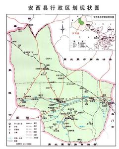 中国行政区划图 瓜州县 瓜州县-基本概况，瓜州县-行政区划