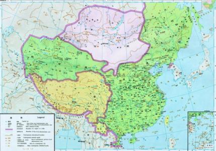 古代唐朝地图 唐朝地图――中国古代唐朝地图