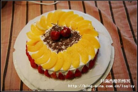 怎样自己做纯水果蛋糕 水果生日蛋糕的制作方法