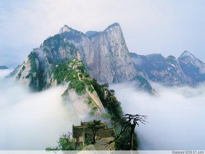 华山风景图片大全 华山风景风景图片