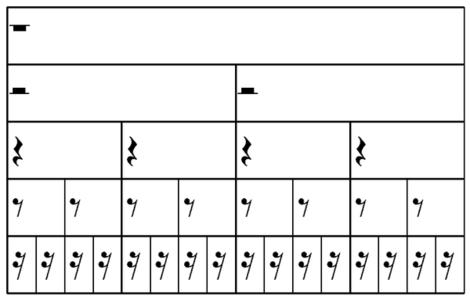 音符与休止符的写法 休止符 休止符-音符和休止符，休止符-其他写法