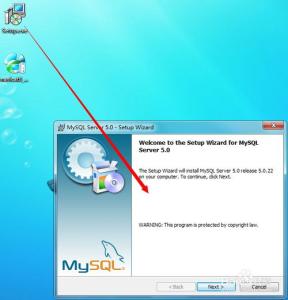 win7 mysql安装图解 在WIN7下安装MYSQL数据库 图解安装