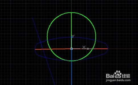 工程制图椭圆画法 制图中椭圆的画法之四心法