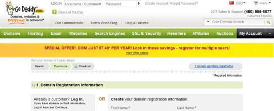 godaddy 域名优惠码 如何通过优惠码购买godaddy 域名