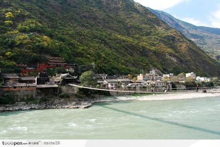 四川风景图片 四川泸定桥风景图片