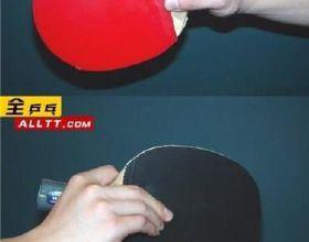 乒乓球拍的握法 乒乓球拍的基本握法，让你的技术更上手