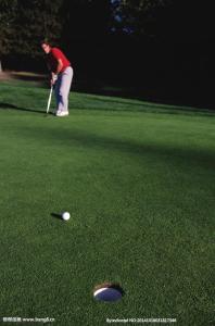 打高尔夫基本动作 打高尔夫球的基本动作-站位