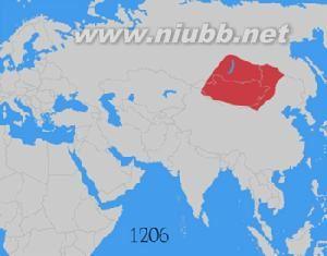 大蒙古国最大疆域图 大蒙古国 大蒙古国-发展历史，大蒙古国-疆域