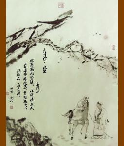 枯藤老树昏鸦 枯藤老树昏鸦，小桥流水人家，古道西风瘦马