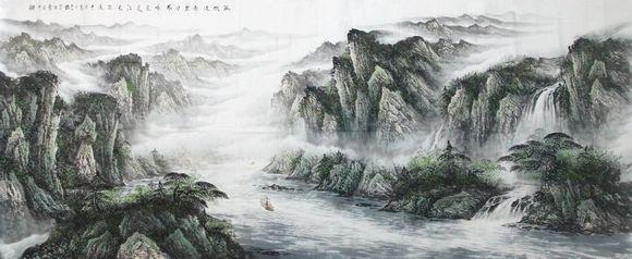 国破山河在 城春草木深 孤帆远影碧空尽，惟见长江天际流