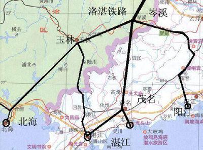 青藏铁路修建的意义 洛湛铁路 洛湛铁路-路段构成，洛湛铁路-修建意义