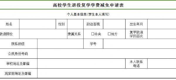 减免学费申请书100字 减免学费申请书