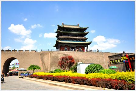 乔家大院风景图片 平遥古城风景图片