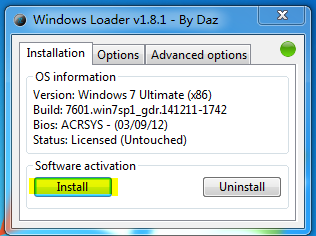 windows loader激活 win7激活工具Windows Loader的使用攻略