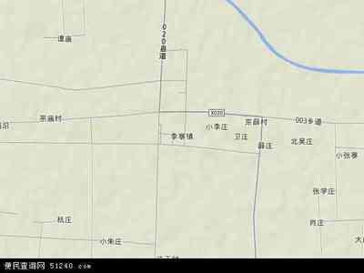 地震基本烈度区划图 李寨镇 李寨镇-历史区划，李寨镇-基本介绍