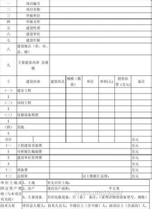 项目可行性报告书格式 项目可行性报告格式