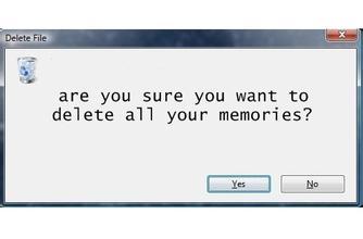 删除记忆 把你从记忆里删除