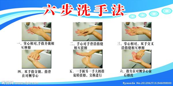 幼儿洗手六步骤 什么是六步洗手法