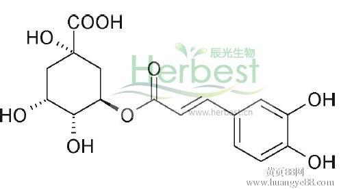 高分子材料的结构特征 绿原酸 绿原酸-简介，绿原酸-分子结构特征