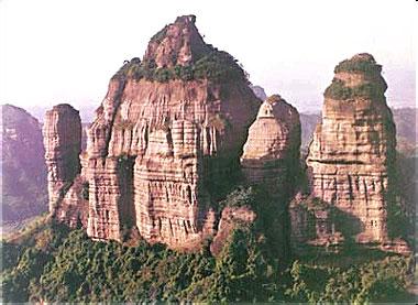 丹霞山世界地质公园 丹霞山 丹霞山-历史，丹霞山-地质特点