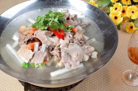 自制羊肉汤锅的做法 羊肉汤锅的做法