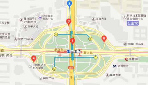 北京8号线地铁站 北京1号线公主坟地铁站 北京1号线公主坟地铁站-简介，北京1号线