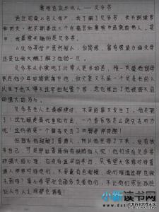 名人传读后感800字初中 名人传读后感700字