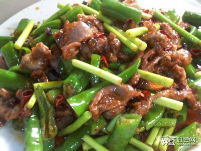 青椒炒鸡胗 青椒炒鸡胗子