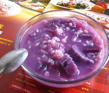 紫薯粥怎么煮才能紫色 紫薯粥的做法