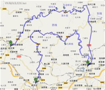 白河峡谷徒步路线 白河峡谷旅游路线攻略