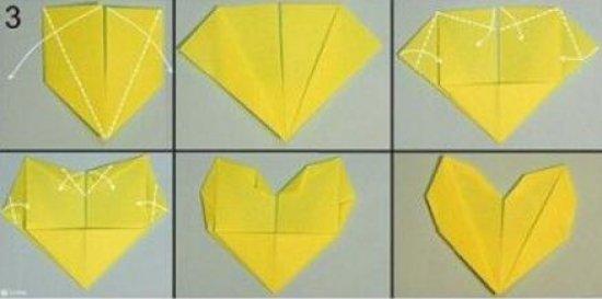 向日葵折纸图解 向日葵折纸法图解