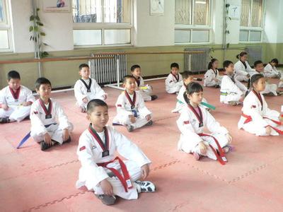 关于儿童学习跆拳道的几个问题