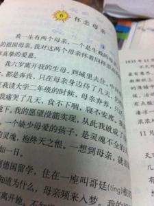 怀念母亲读后感500字 《怀念母亲》读后感500字作文