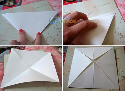 东南西北折纸 折纸 “东南西北”的折法