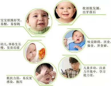 婴儿缺锌的表现与症状 婴儿缺锌的表现