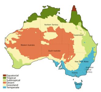 澳大利亚地理环境 澳大利亚 澳大利亚-地理环境，澳大利亚-国家象征