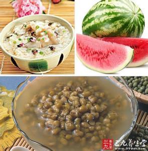 降火食疗 去湿气的食物 暑湿天必备的排湿降火4食疗