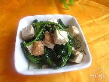 豆腐炖菠菜的做法 豆腐菠菜的做法