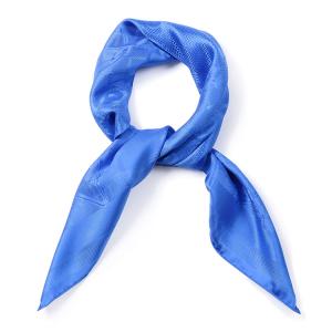 宝石蓝丝巾 蓝色丝巾