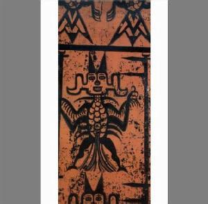 古埃及壁画人物形象 羽人 羽人-概述，羽人-壁画形象