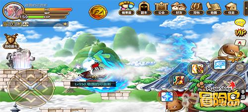冒险岛手游游戏币 用手游岛玩电脑版手机游戏。